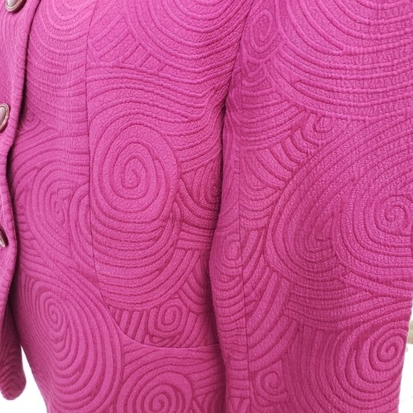 Merona Collections Magenta Suit/ Dress Jacket VGUC - Picture 5 of 12